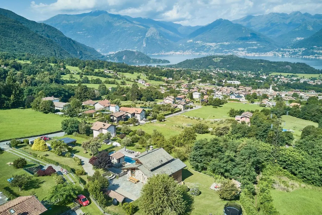 Chalet Con Piscina E Vista Panoramica Colico Italie